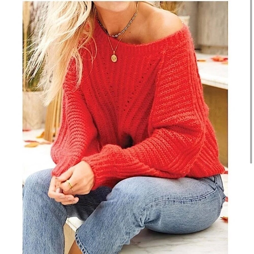 Free People Carter Sweater Small